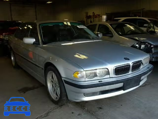 2001 BMW 740I AUTOMATIC WBAGG83431DN88457 зображення 0