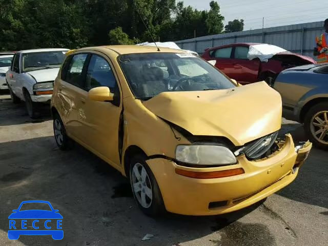 2006 CHEVROLET AVEO/LS KL1TD66656B619620 зображення 0