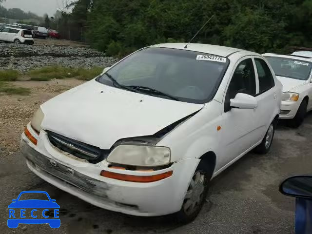 2004 CHEVROLET AVEO LS KL1TJ52684B252153 зображення 1