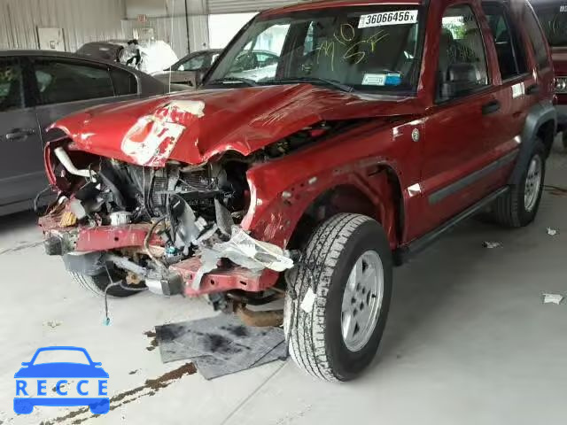 2005 JEEP LIBERTY SP 1J8GL48K65W712948 image 9