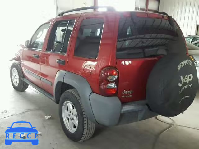 2005 JEEP LIBERTY SP 1J8GL48K65W712948 image 2