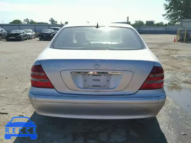 2000 MERCEDES-BENZ S430 WDBNG70J9YA113999 зображення 8