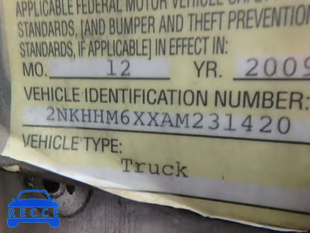 2010 KENWORTH T300 T270 2NKHHM6XXAM231420 image 9