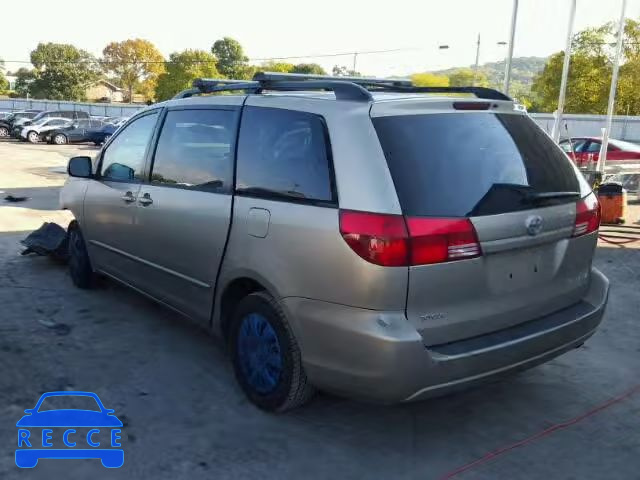2004 TOYOTA SIENNA CE/ 5TDZA23C24S083438 image 2