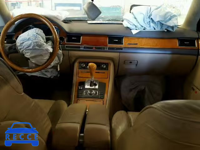 2005 AUDI A8 QUATTRO WAULL44E65N004515 image 9