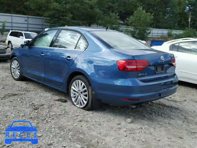 2015 VOLKSWAGEN JETTA SE 3VWD17AJ0FM296445 зображення 2