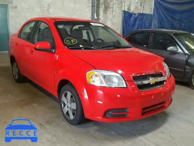 2009 CHEVROLET AVEO LS/LT KL1TD56E09B320669 image 0