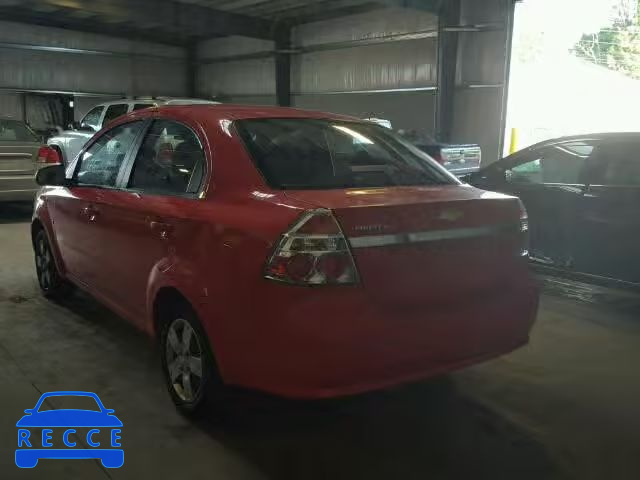 2009 CHEVROLET AVEO LS/LT KL1TD56E09B320669 image 2