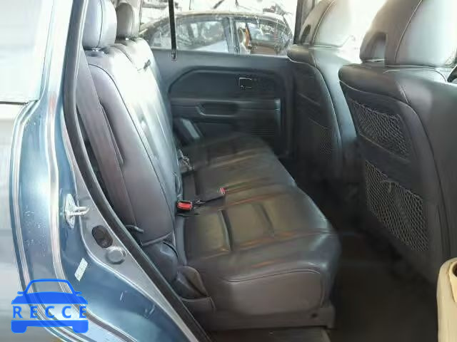 2006 HONDA PILOT EX 2HKYF18576H521140 зображення 5