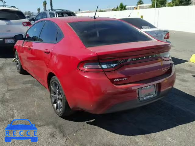 2016 DODGE DART SXT S 1C3CDFFA2GD796228 зображення 2