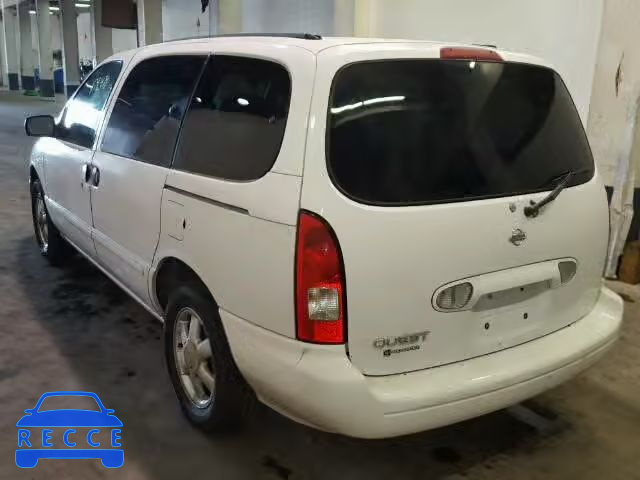 2002 NISSAN QUEST GXE 4N2ZN15T32D813794 зображення 2