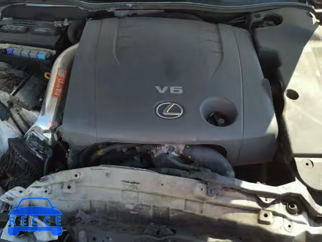 2007 LEXUS IS 250 JTHBK262172029642 image 6