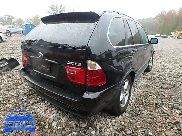 2005 BMW X5 4.4I 5UXFB53525LV18172 зображення 3