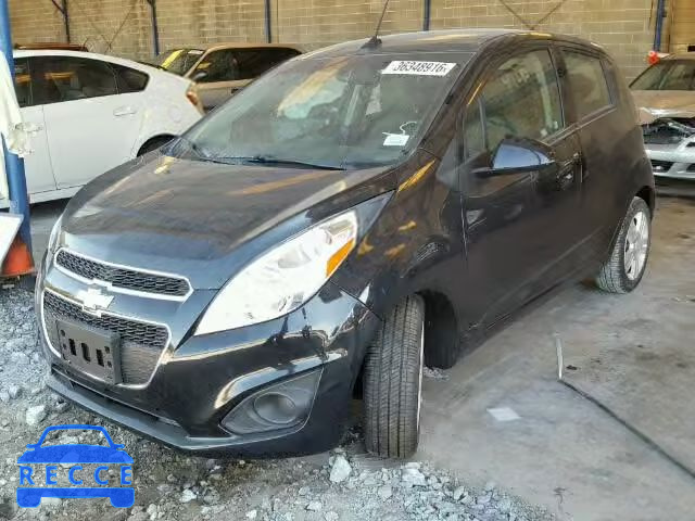 2013 CHEVROLET SPARK LS KL8CB6S9XDC592008 image 1