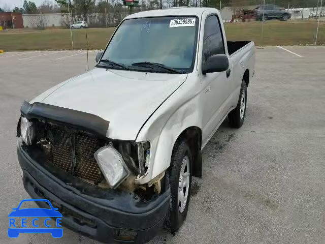 2004 TOYOTA TACOMA 5TENL42N24Z320505 image 1