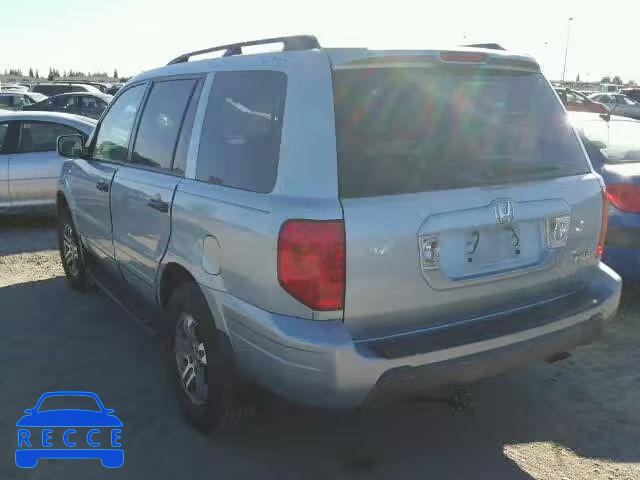 2003 HONDA PILOT EX 2HKYF18443H558374 image 2