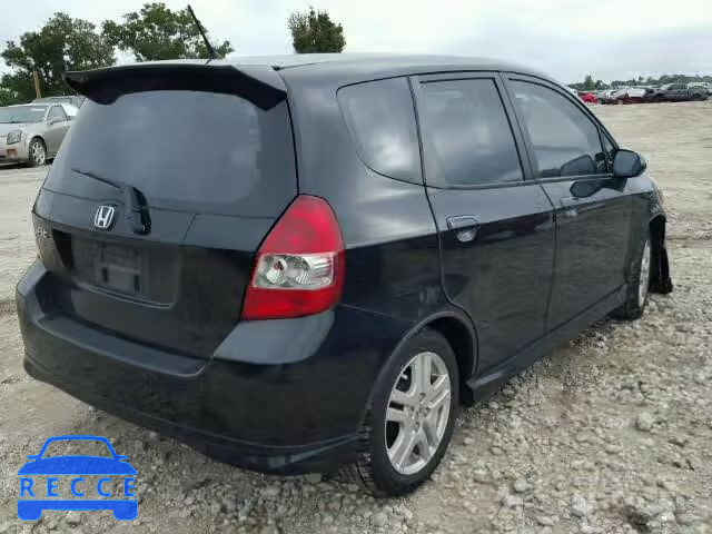 2008 HONDA FIT SPORT JHMGD37618S028760 image 3