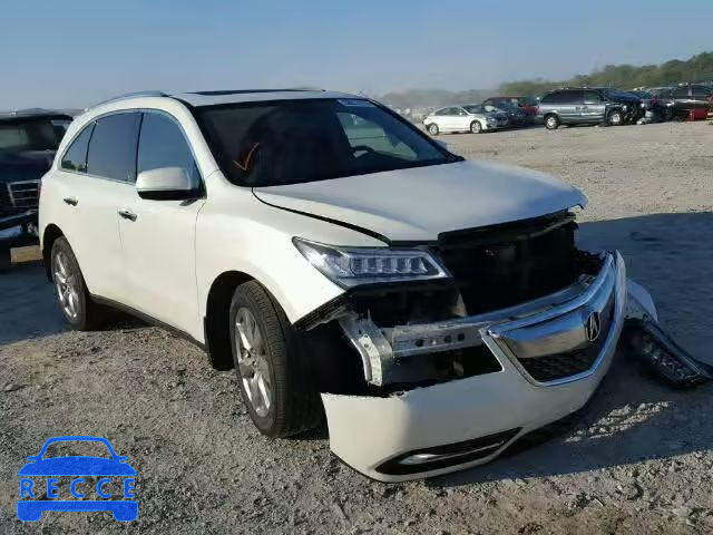 2014 ACURA MDX Advance 5FRYD4H82EB038345 image 0