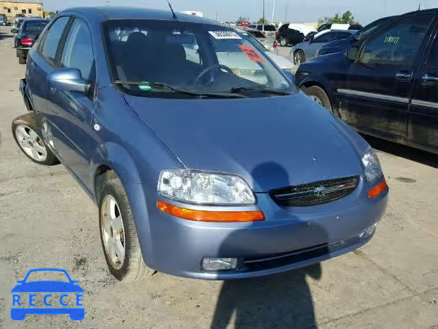 2006 CHEVROLET AVEO LT KL1TG56606B667298 зображення 0