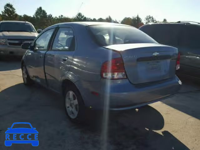 2006 CHEVROLET AVEO LT KL1TG56606B667298 Bild 2