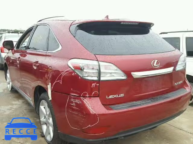 2011 LEXUS RX 350 2T2ZK1BA5BC057716 image 2