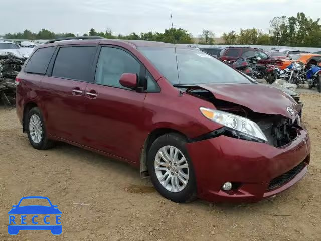 2013 TOYOTA SIENNA XLE 5TDYK3DC0DS402297 зображення 0