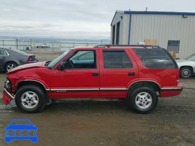 1997 CHEVROLET BLAZER 1GNDT13W6VK145187 image 8