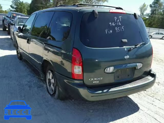 2001 NISSAN QUEST SE 4N2ZN16T71D819515 Bild 2