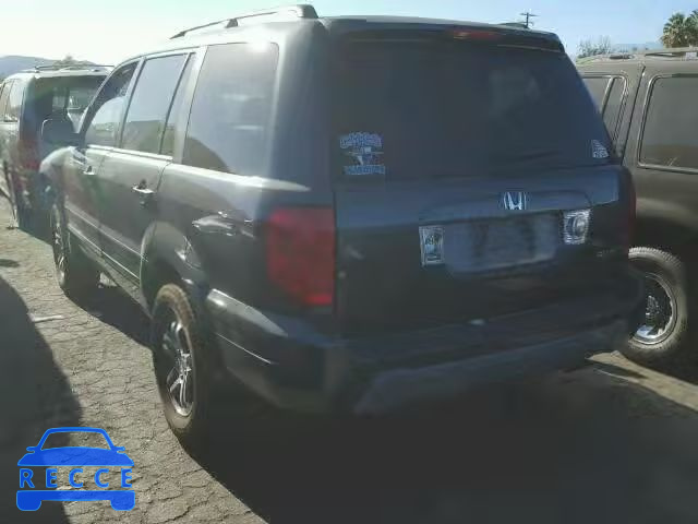 2004 HONDA PILOT EXL 2HKYF18674H613399 image 2