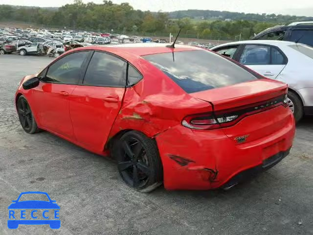 2016 DODGE DART SXT 1C3CDFBB8GD624039 Bild 2