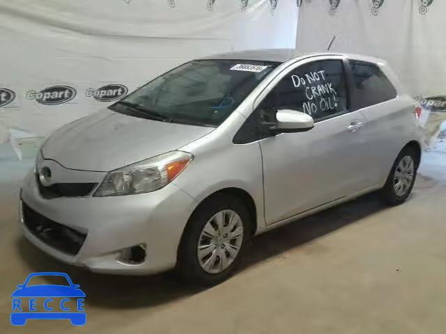 2012 TOYOTA YARIS JTDJTUD38CD502047 image 1