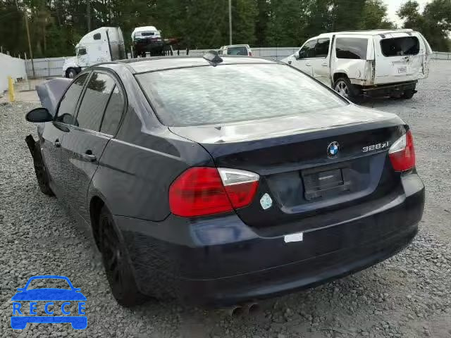 2007 BMW 328XI WBAVC93547K033992 image 2