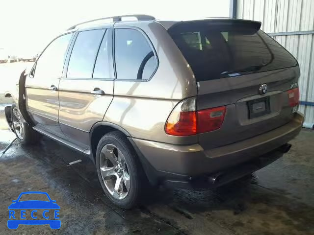 2005 BMW X5 4.4I 5UXFB53535LV18553 зображення 2