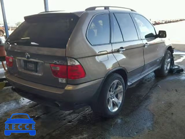 2005 BMW X5 4.4I 5UXFB53535LV18553 зображення 3