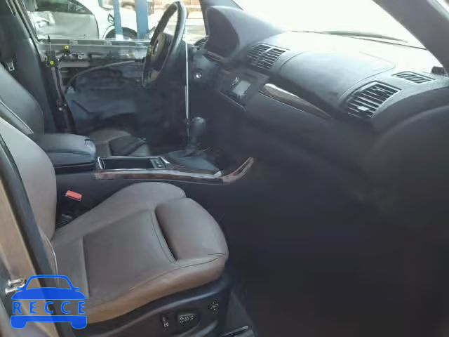 2005 BMW X5 4.4I 5UXFB53535LV18553 зображення 4