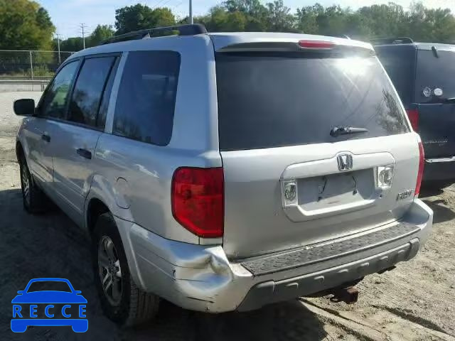 2003 HONDA PILOT EX 2HKYF18463H512481 image 2