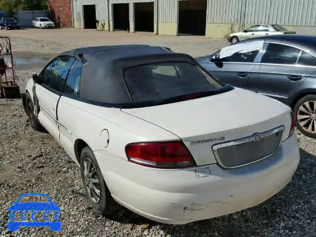 2002 CHRYSLER SEBRING LX 1C3EL45X22N272974 image 2