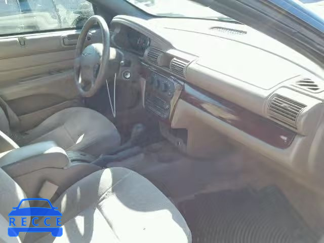 2002 CHRYSLER SEBRING LX 1C3EL45X22N272974 image 4