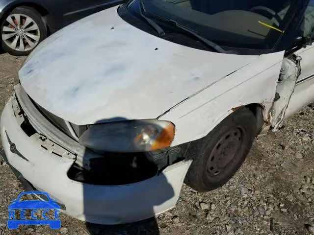 2002 CHRYSLER SEBRING LX 1C3EL45X22N272974 image 8