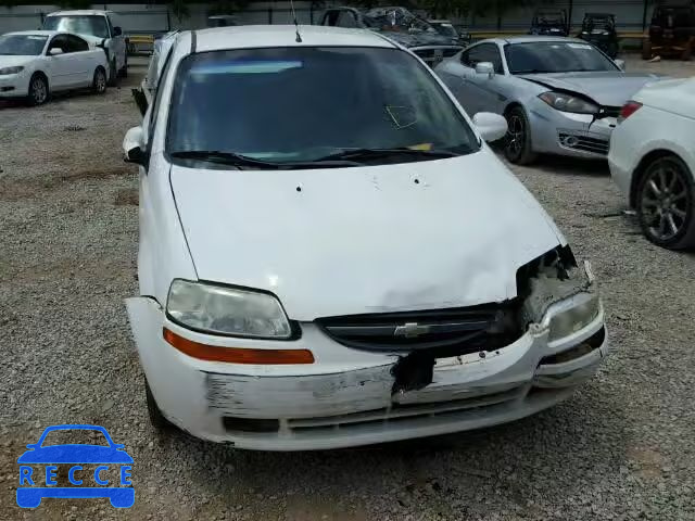 2007 CHEVROLET AVEO/LS KL1TD66627B696916 зображення 9