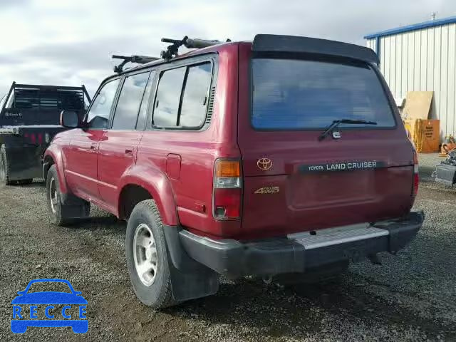 1996 TOYOTA LANDCRUISE JT3HJ85J7T0127997 image 2