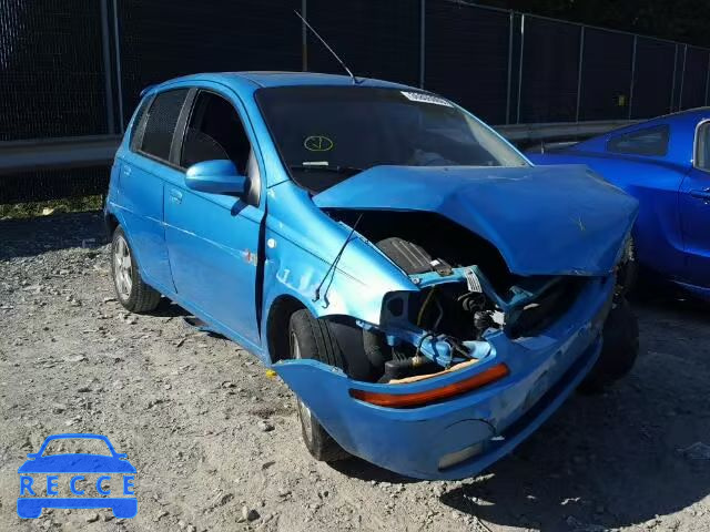 2006 CHEVROLET AVEO LT KL1TG66686B651565 зображення 0