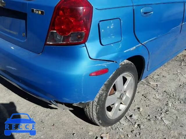 2006 CHEVROLET AVEO LT KL1TG66686B651565 зображення 9