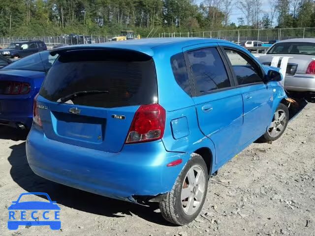 2006 CHEVROLET AVEO LT KL1TG66686B651565 зображення 3