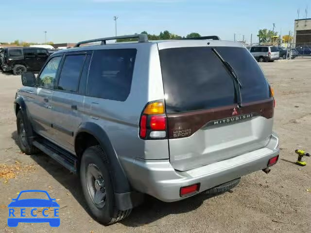 2001 MITSUBISHI MONTERO SP JA4MT21H61P027862 image 2