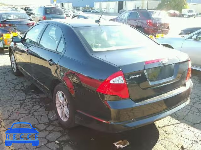 2012 FORD FUSION S 3FAHP0GAXCR434451 image 2