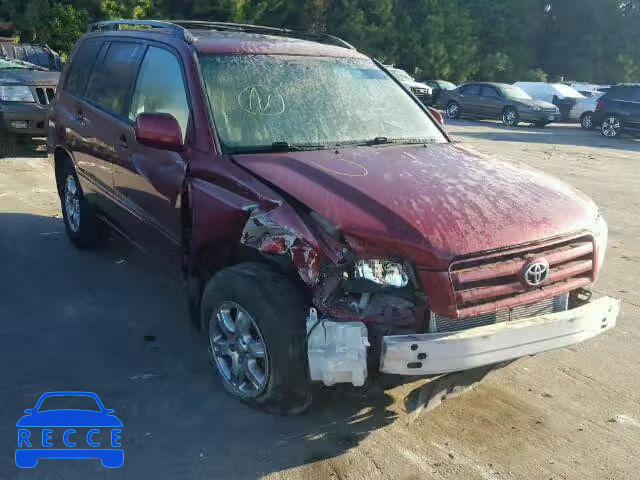 2006 TOYOTA HIGHLANDER JTEDP21AX60092660 image 0