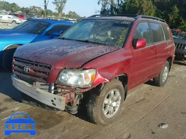 2006 TOYOTA HIGHLANDER JTEDP21AX60092660 image 1