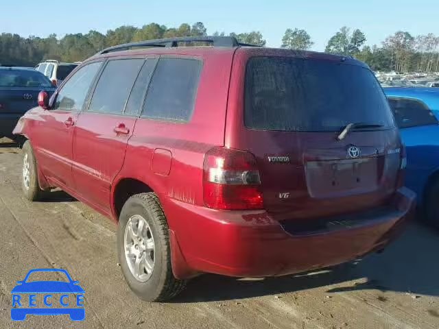 2006 TOYOTA HIGHLANDER JTEDP21AX60092660 Bild 2