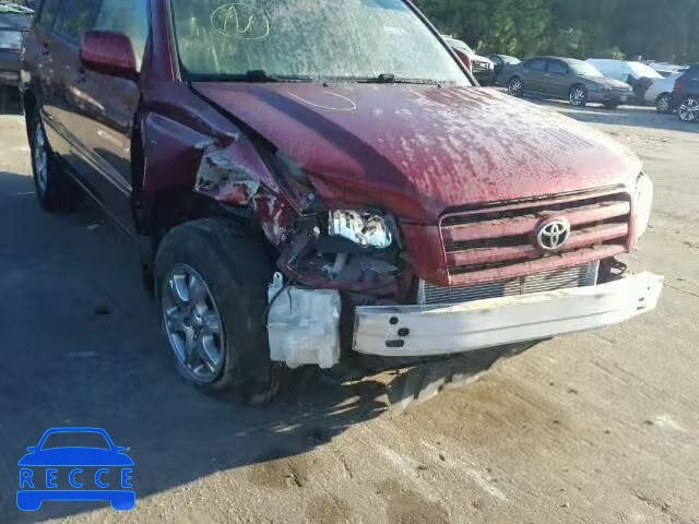 2006 TOYOTA HIGHLANDER JTEDP21AX60092660 image 8